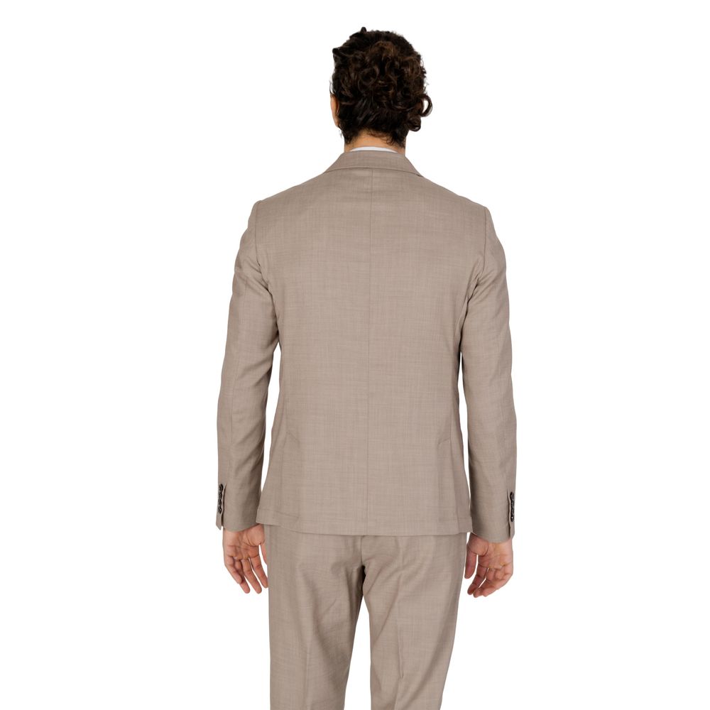 Antony Morato Beiger Polyester-Blazer