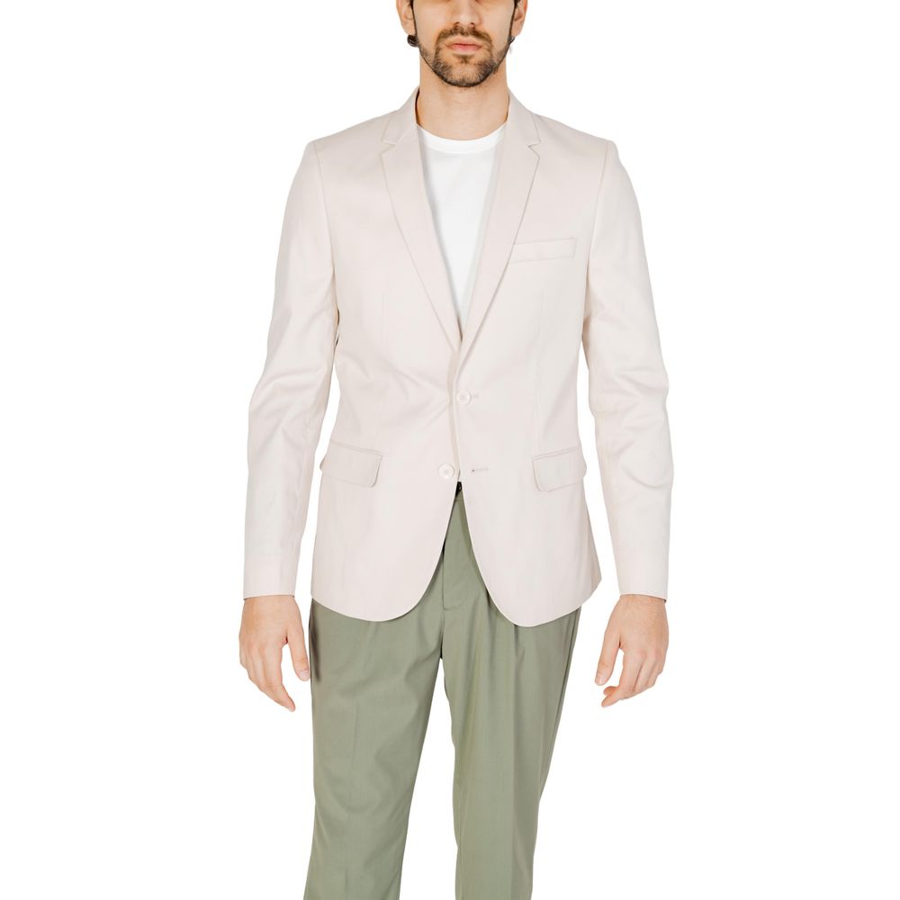 Antony Morato Beige Baumwollblazer
