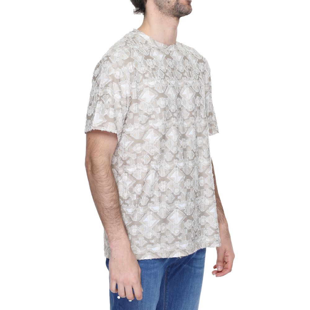 Antony Morato Beigefarbenes Polyester-Sportoberteil