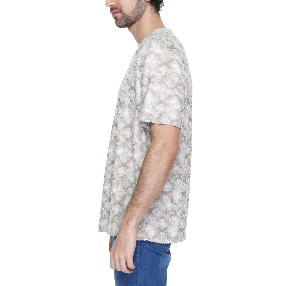 Antony Morato Beigefarbenes Polyester-Sportoberteil
