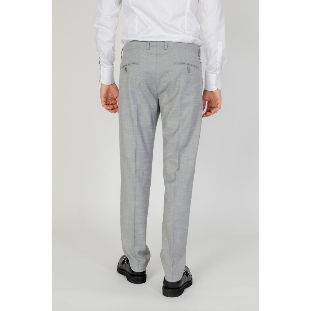 Antony Morato Graue Polyester-Anzughose