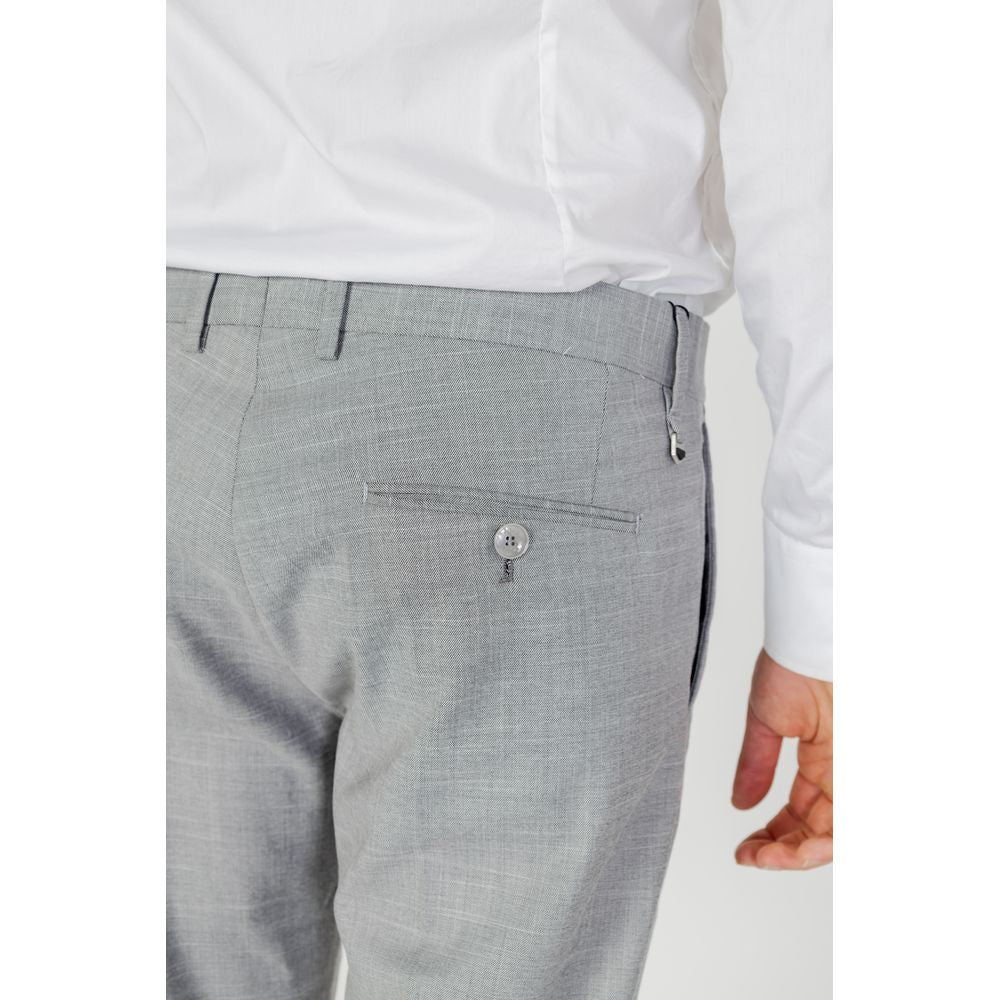 Antony Morato Graue Polyester-Anzughose