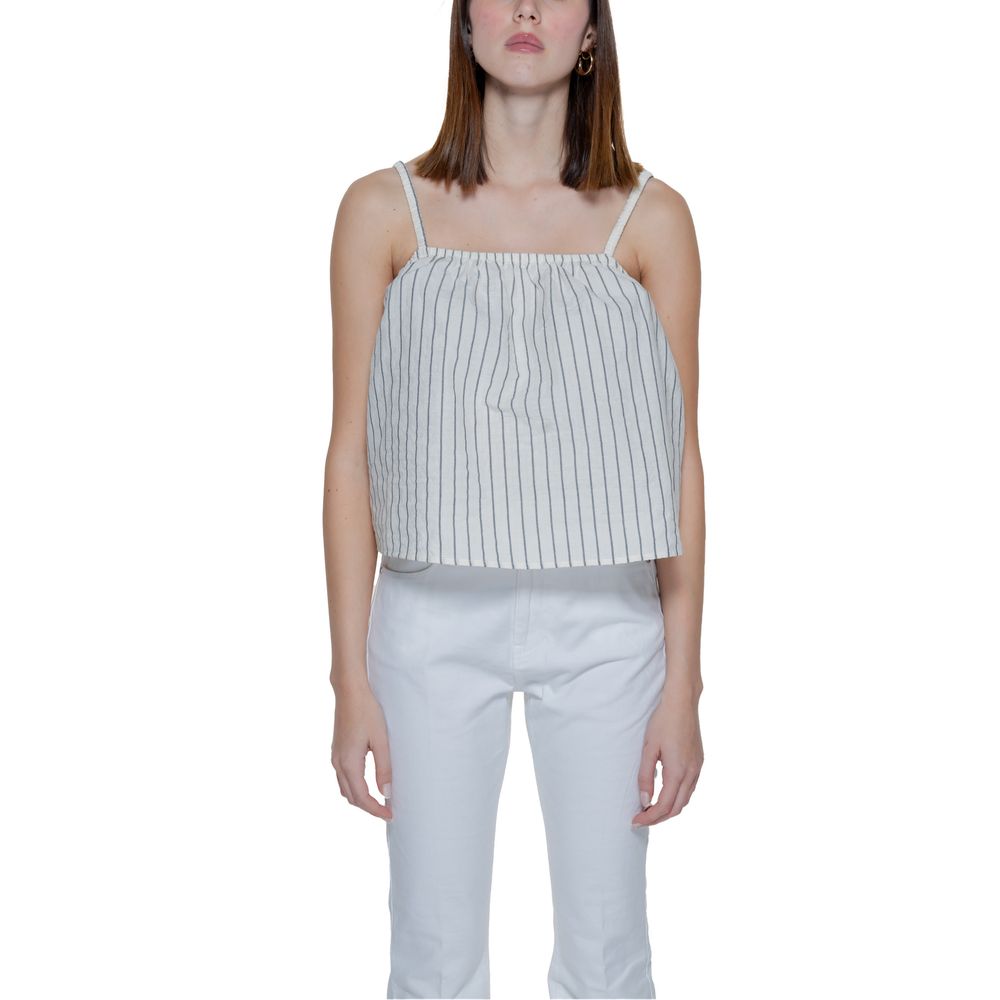 Vero Moda Beigees Tanktop aus Bio-Baumwolle