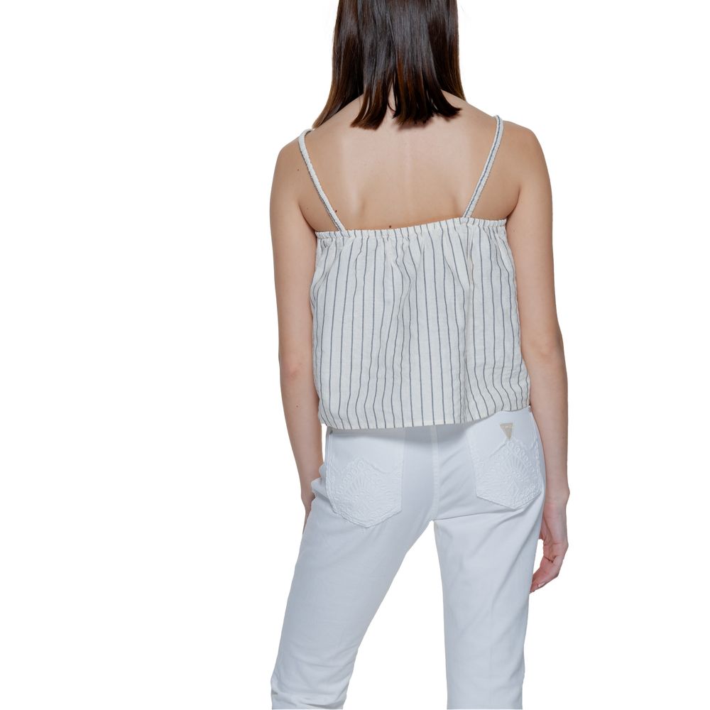Vero Moda Beigees Tanktop aus Bio-Baumwolle
