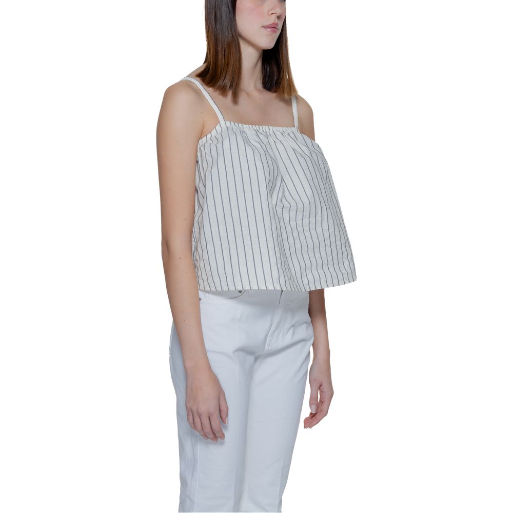 Vero Moda Beigees Tanktop aus Bio-Baumwolle