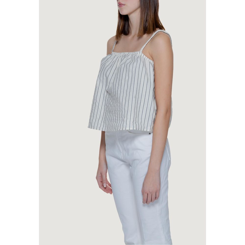 Vero Moda Beigees Tanktop aus Bio-Baumwolle
