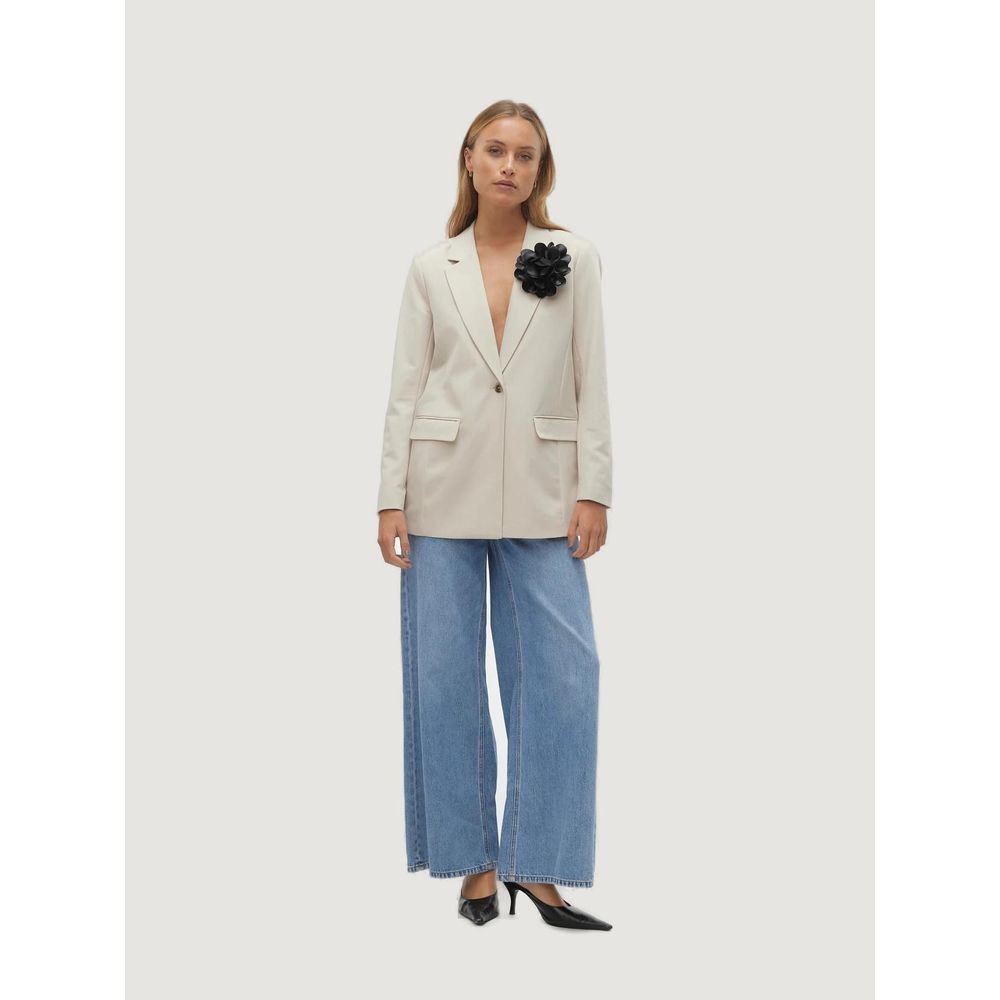Vero Moda Beiger Polyester-Blazer