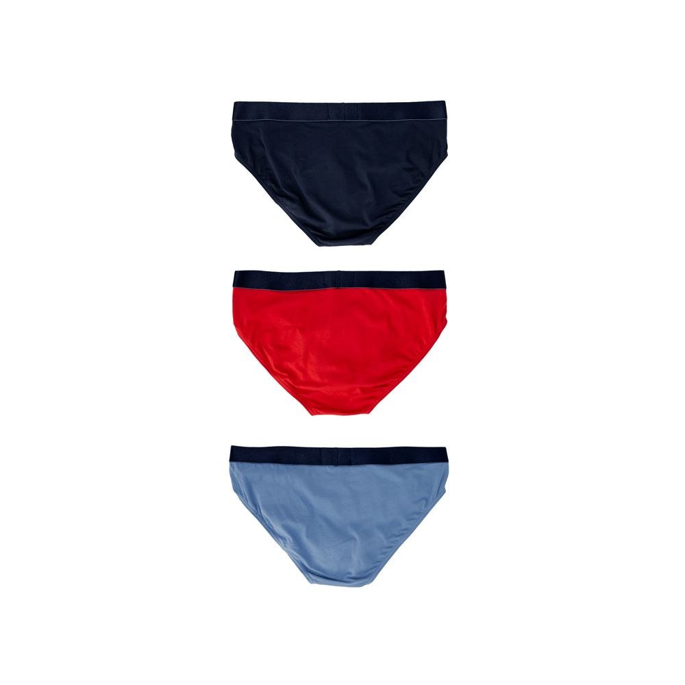 Emporio Armani Underwear Blaue Baumwoll-Slips