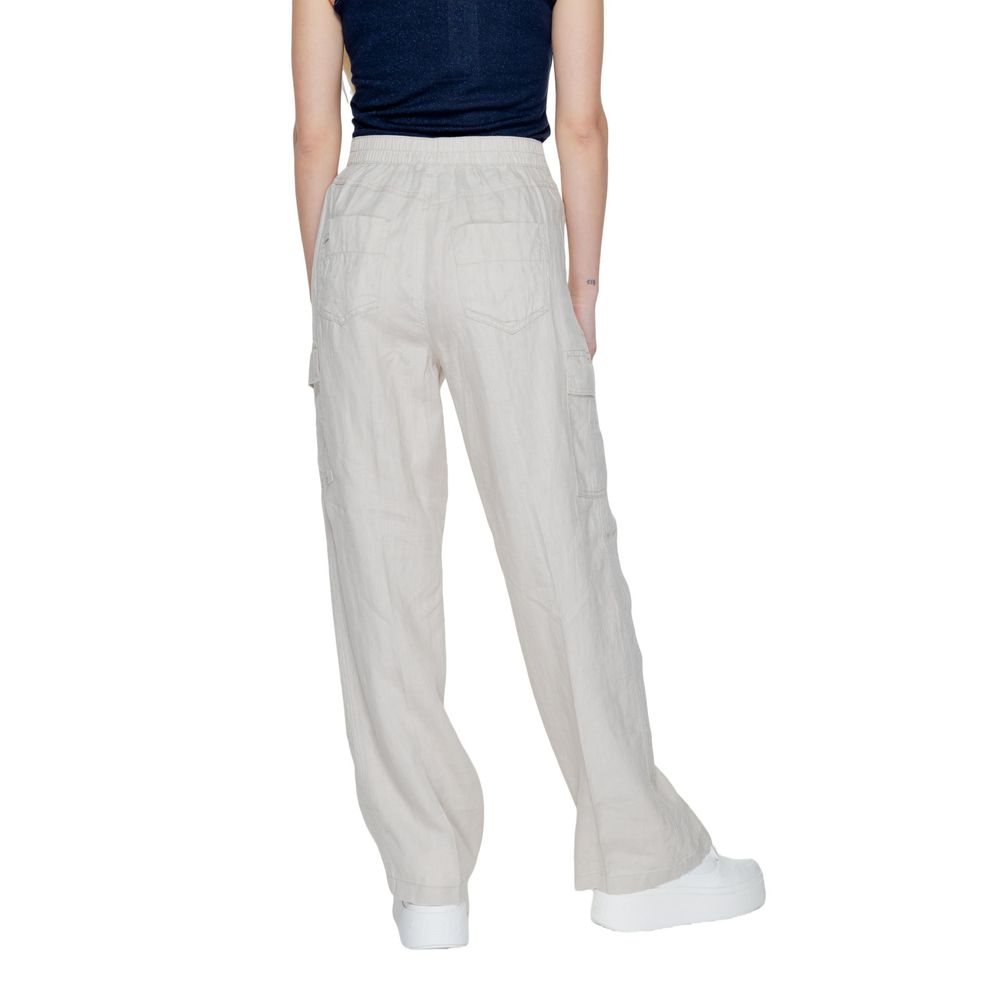 Street One Beige Leinenhose