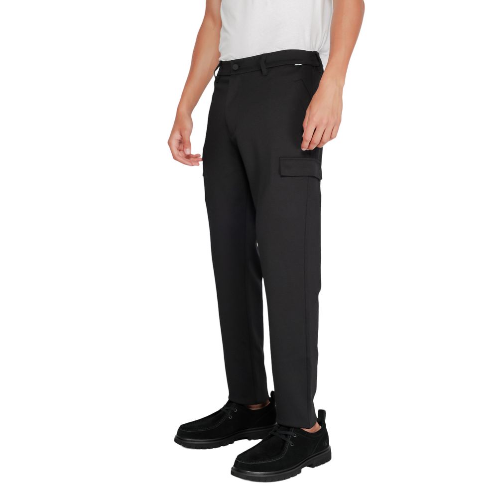 Calvin Klein Black Recycled Polyester Track Pants