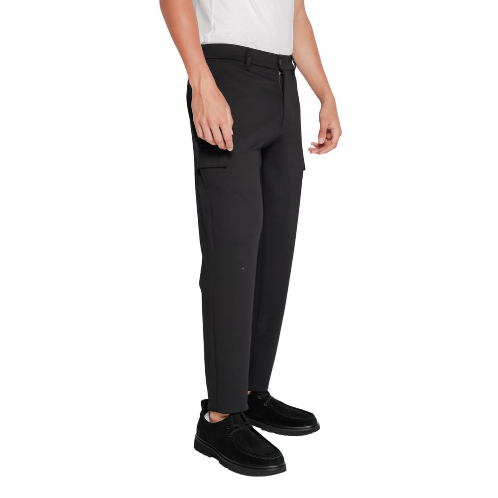 Calvin Klein Black Recycled Polyester Track Pants