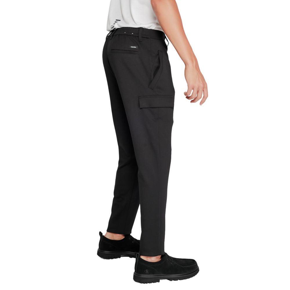 Calvin Klein Black Recycled Polyester Track Pants