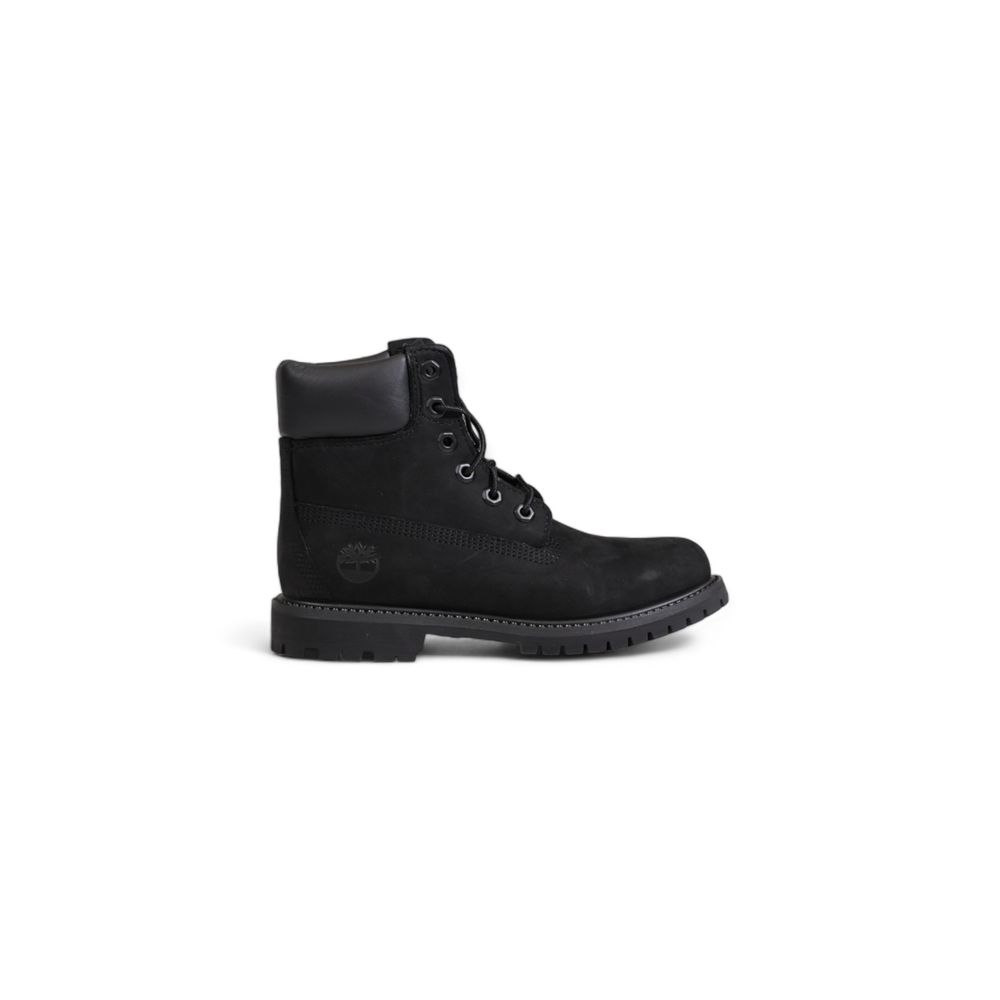 Timberland Schwarze Stiefel aus recyceltem Leder