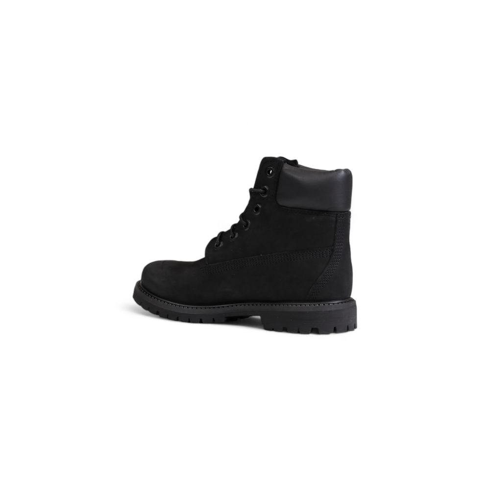 Timberland Schwarze Stiefel aus recyceltem Leder