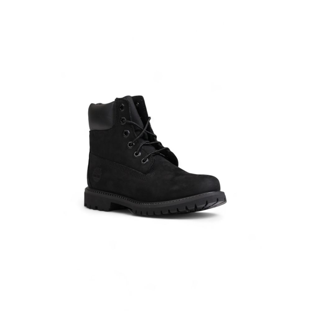 Timberland Schwarze Stiefel aus recyceltem Leder