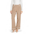 Only Brown Palazzo Pants made of Recycled Polyester