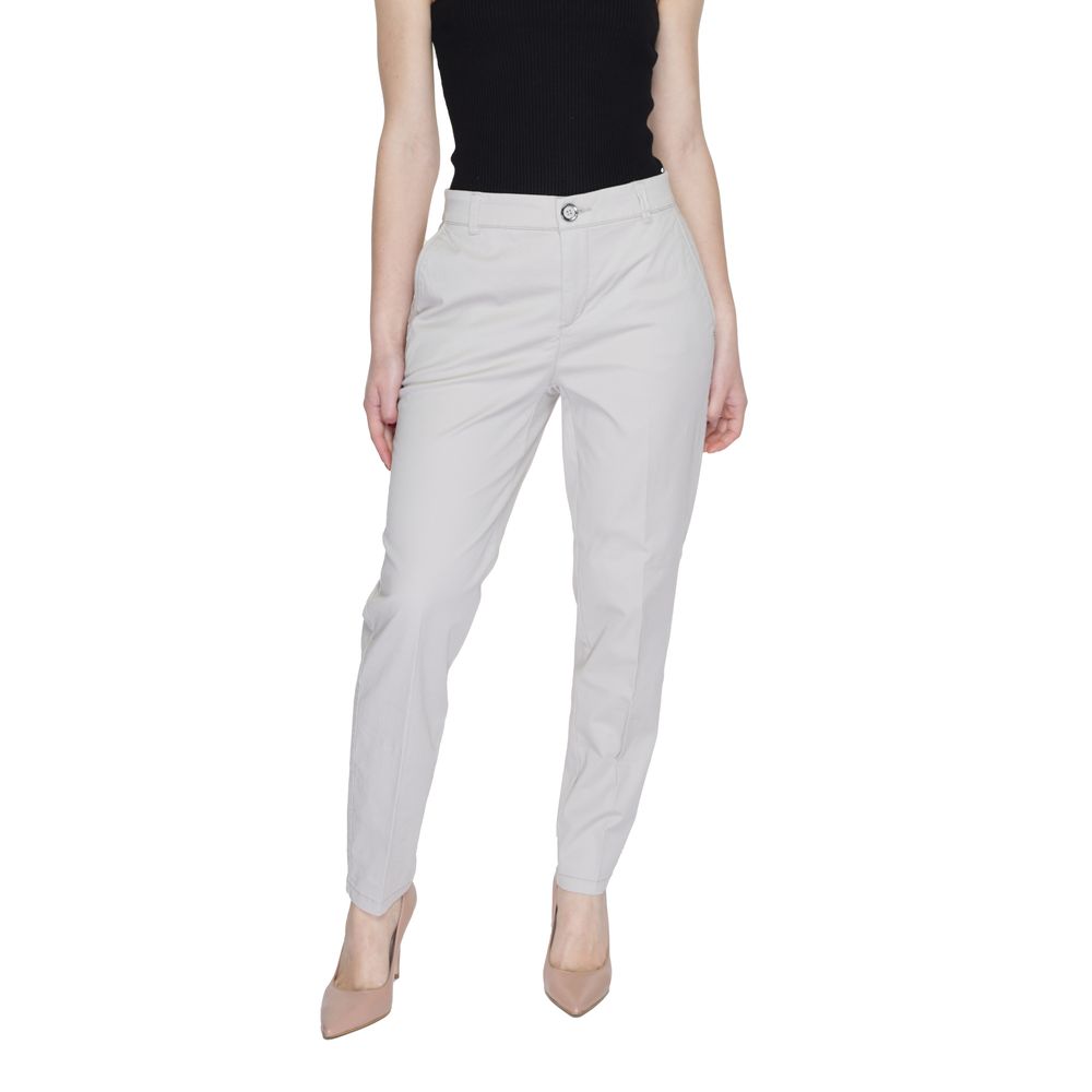 Street One Beige Baumwollhose