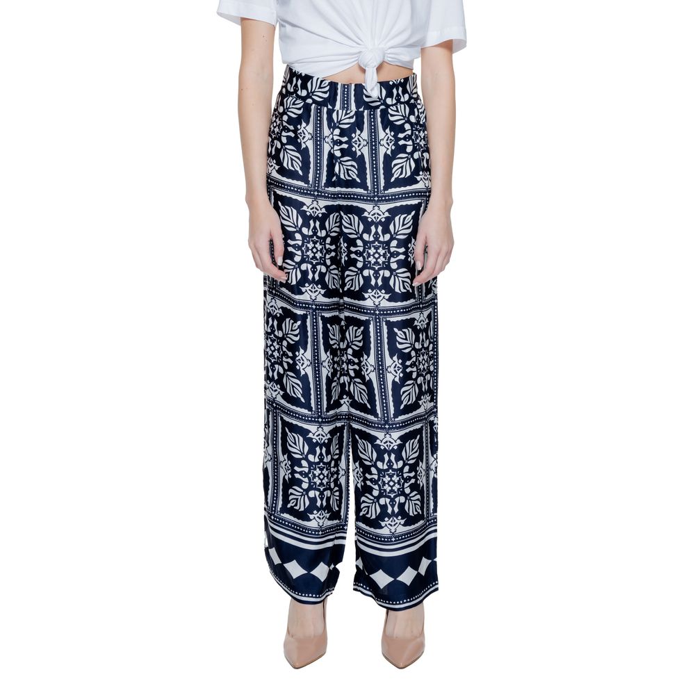 Street One Blaue Viskose-Hose