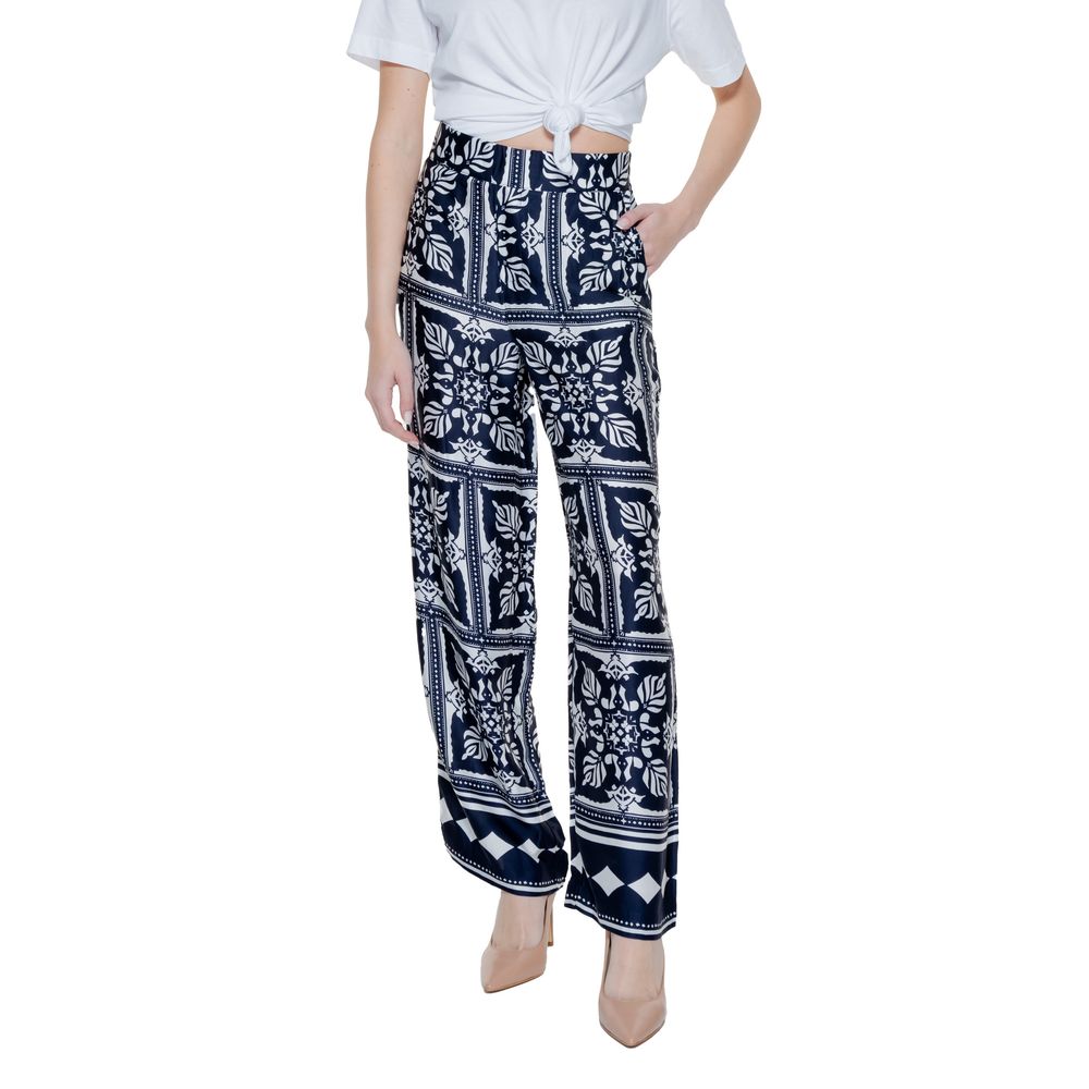 Street One Blaue Viskose-Hose