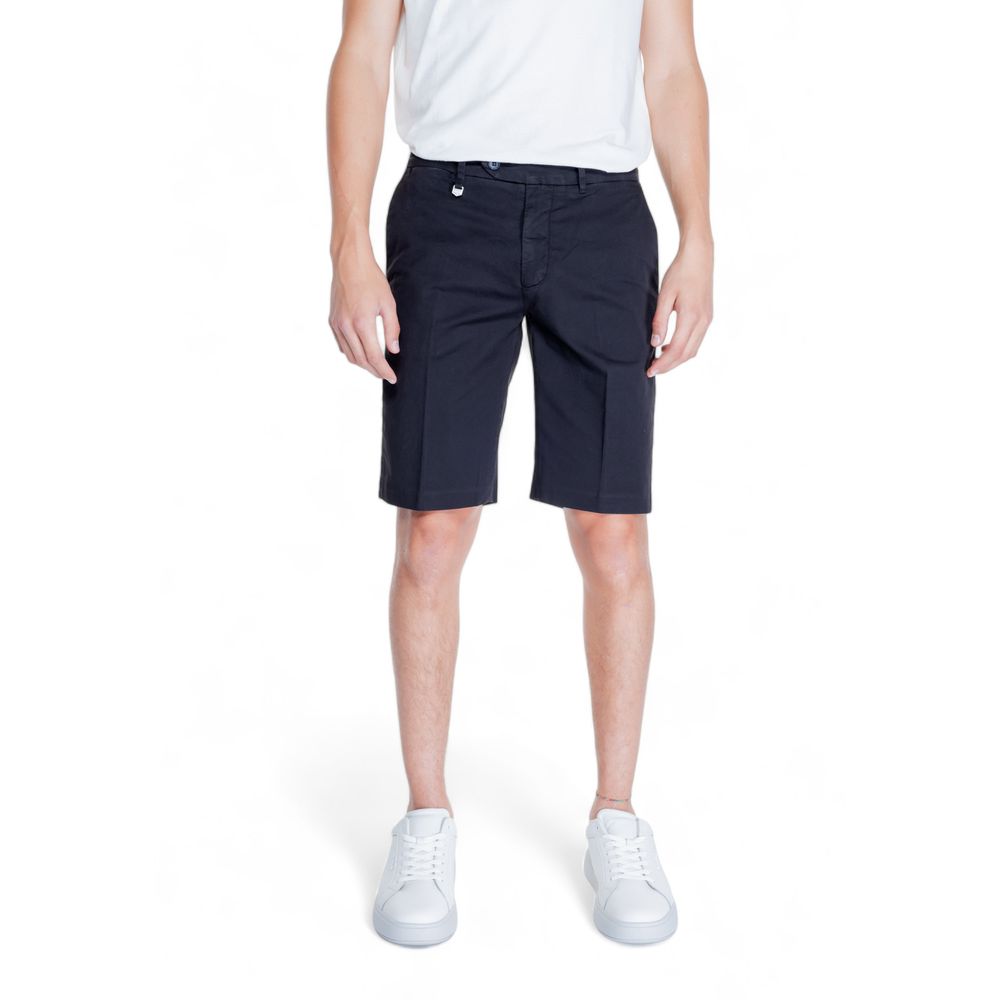 Antony Morato Schwarze Baumwoll-Bermudashorts