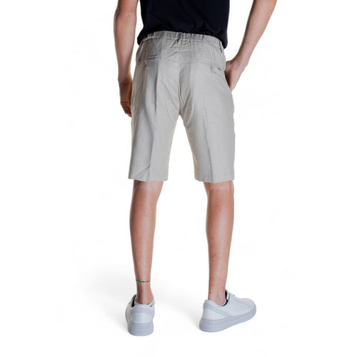 Antony Morato Beige Leinen Bermuda Shorts