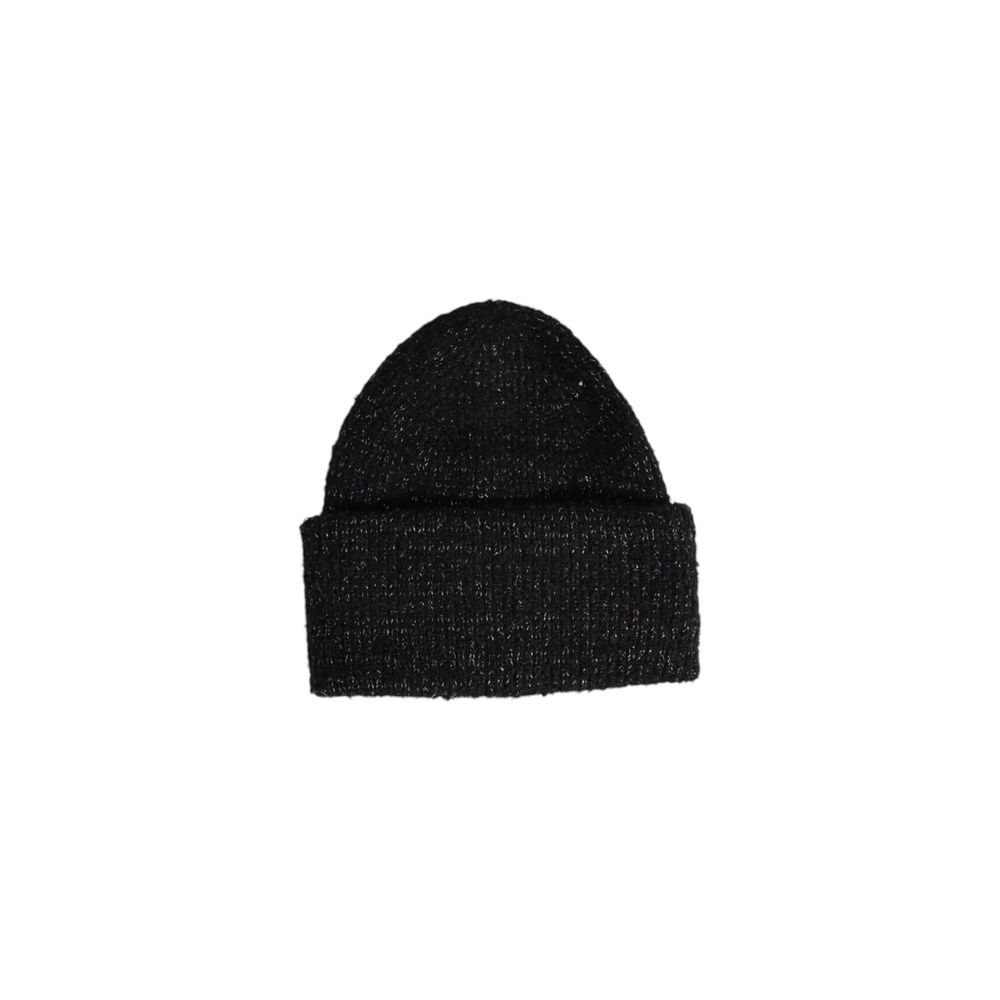 Pieces Women's Black Recycled Polyester Baseball Cap