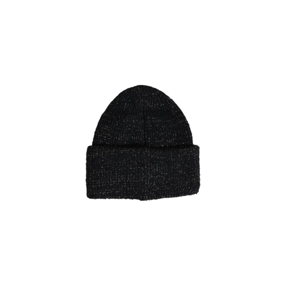 Pieces Women's Black Recycled Polyester Baseball Cap
