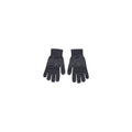 Pieces Graue Handschuhe aus recyceltem Polyester