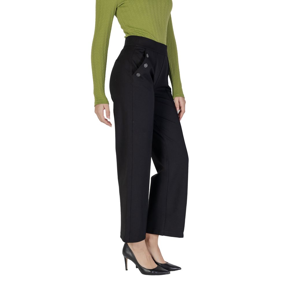 Street One Black Viscose Trousers
