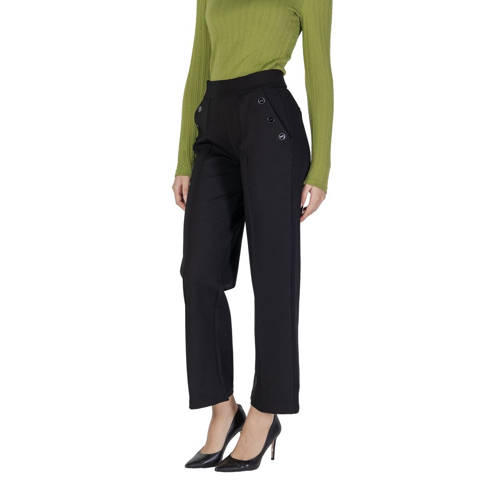 Street One Black Viscose Trousers