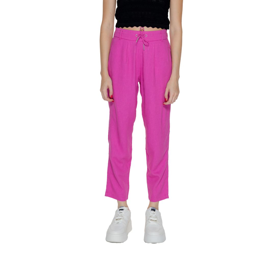 Colorful Linen Casual Trousers