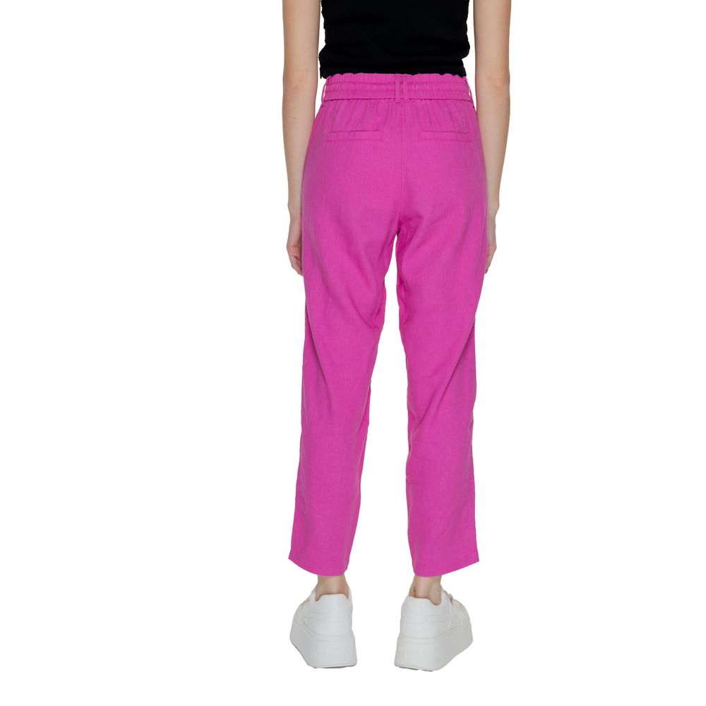 Colorful Linen Casual Trousers