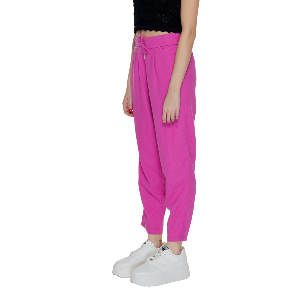 Colorful Linen Casual Trousers