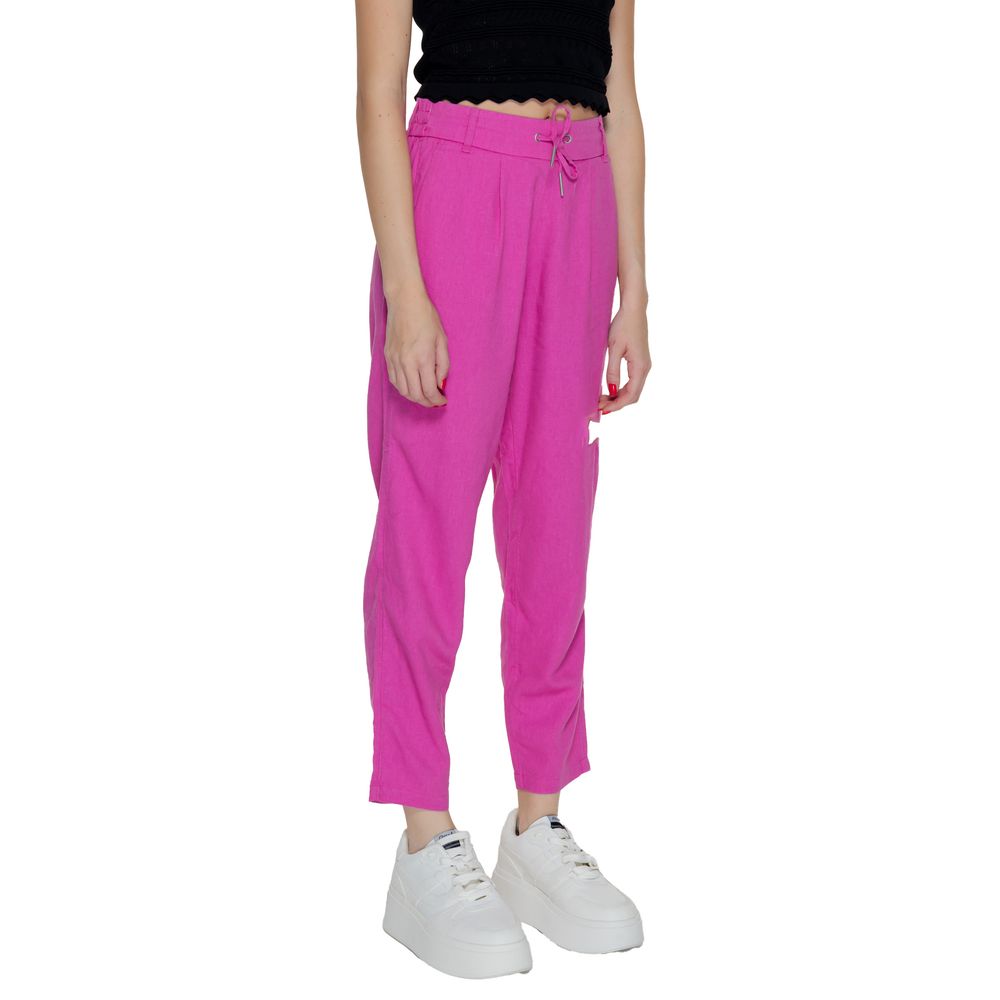 Colorful Linen Casual Trousers