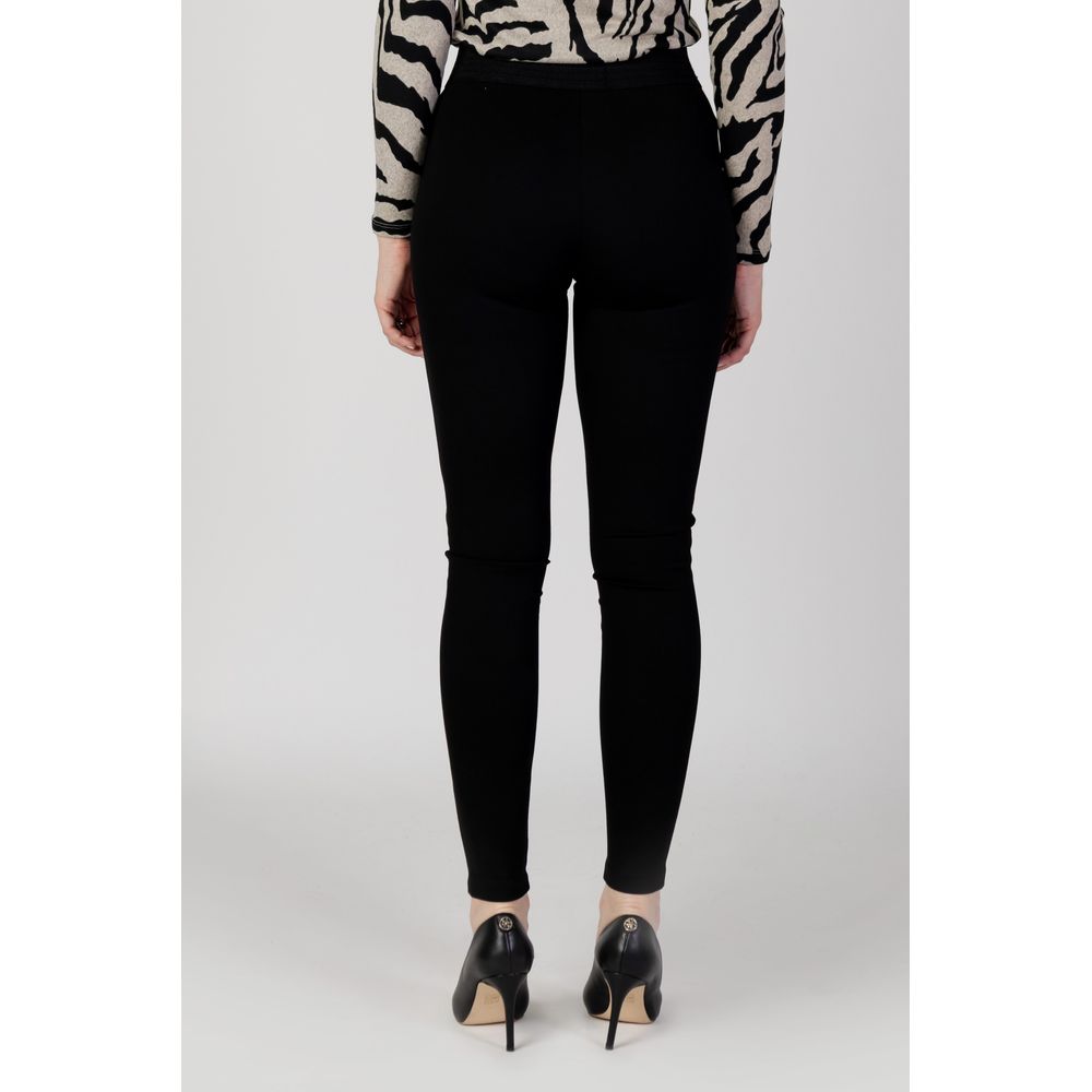 Only Schwarze Leggings aus Viskose