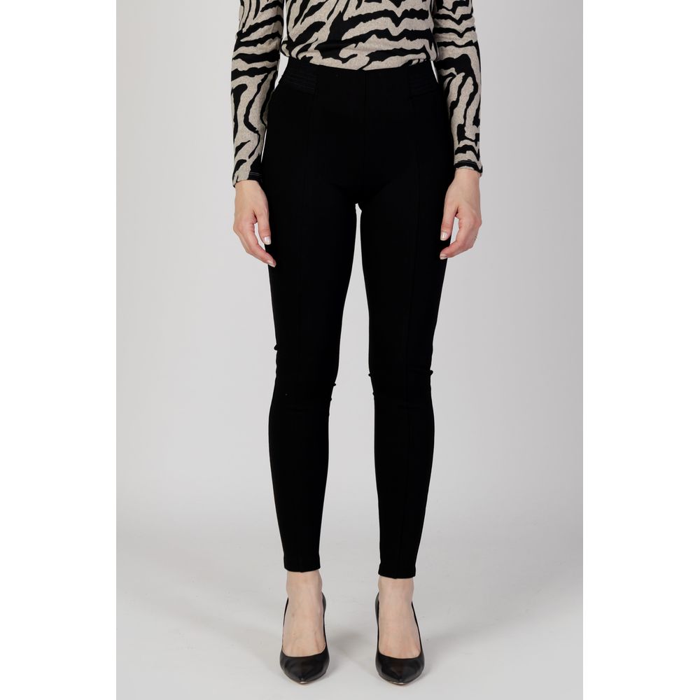 Only Schwarze Leggings aus Viskose