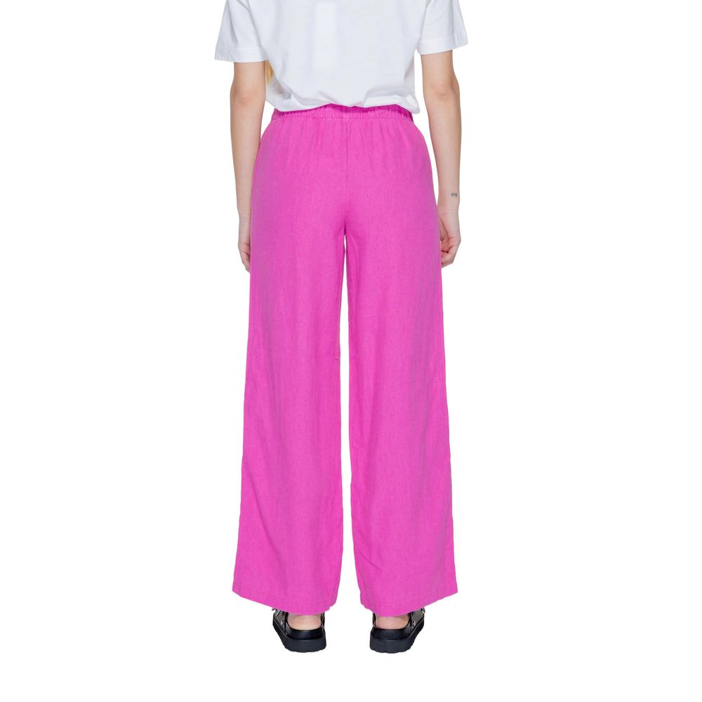 Only Leinencasualhose in Rosa