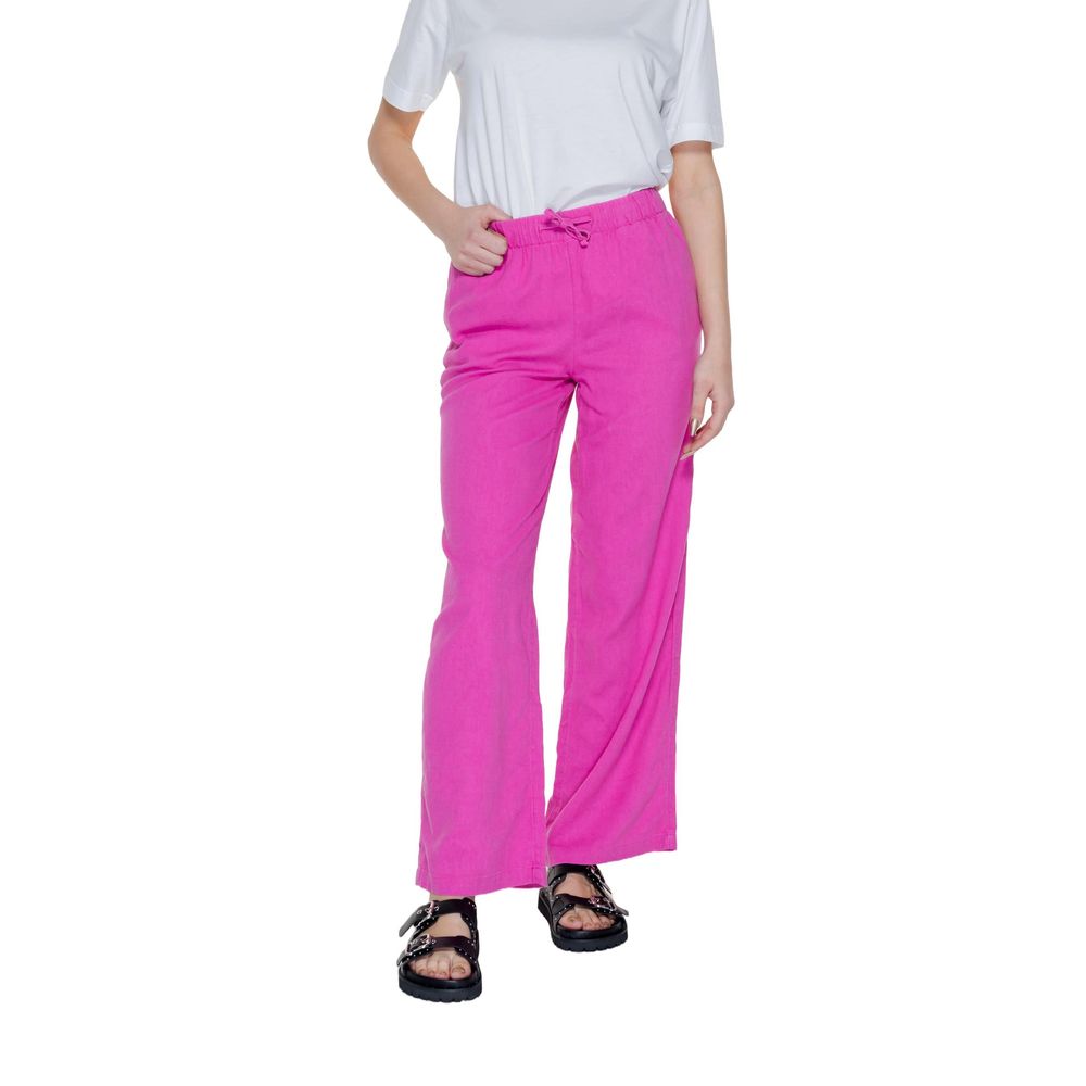 Only Leinencasualhose in Rosa