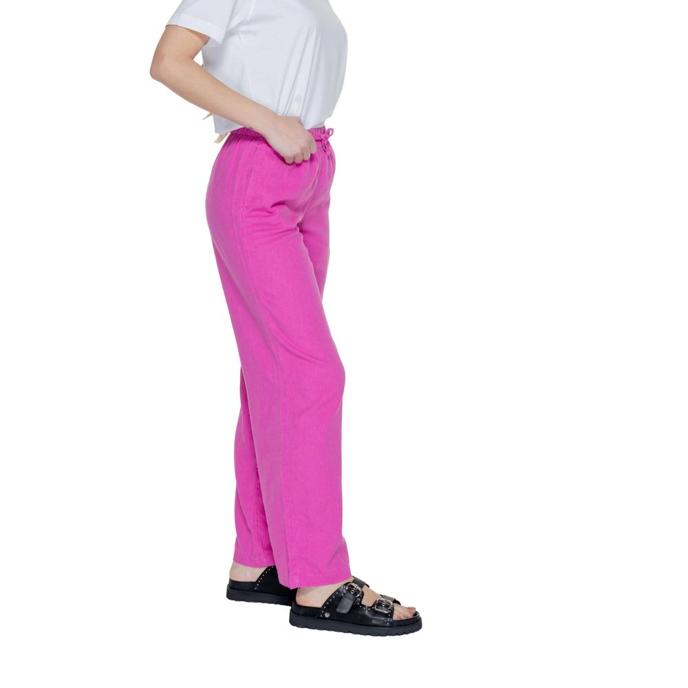 Only Leinencasualhose in Rosa