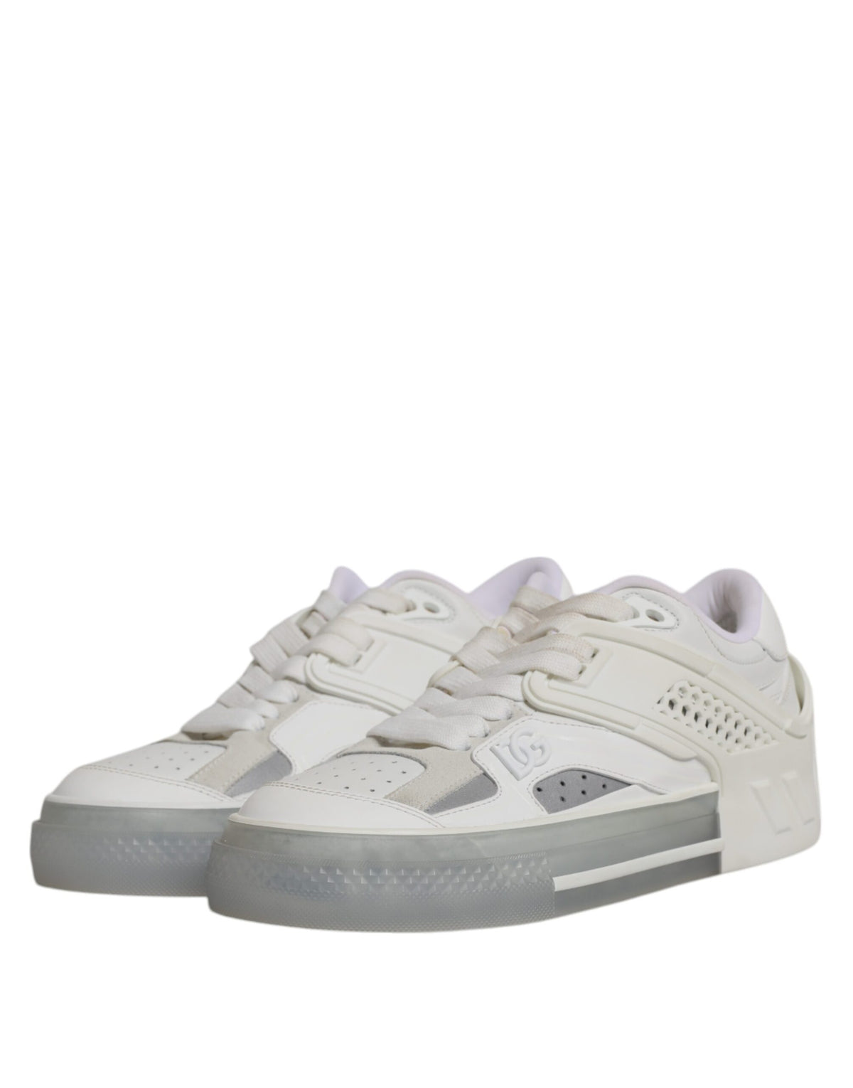 Dolce & Gabbana Weiße DG Logo CUSTOM 2.Zero Sneakers