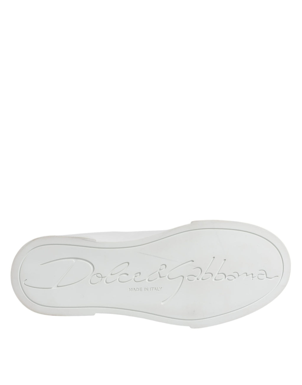 Dolce & Gabbana Weißes Leder Klassische Low Top Sneakers Schuhe