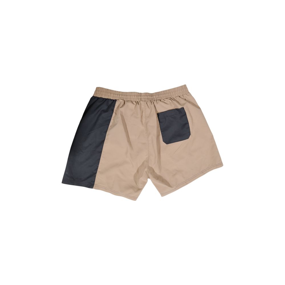 Hugo Boss Beige Polyester Swim Shorts