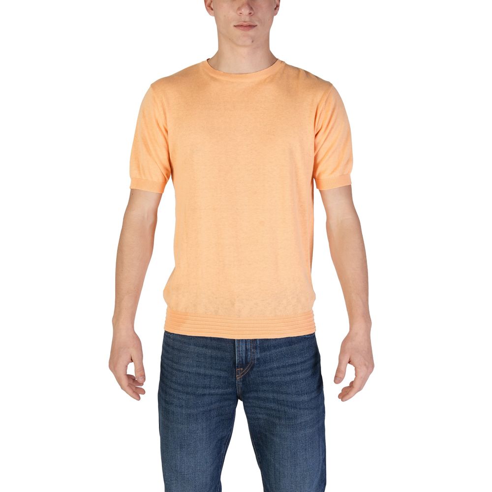 Hamaki-Ho Orange Cotton Sweatshirt