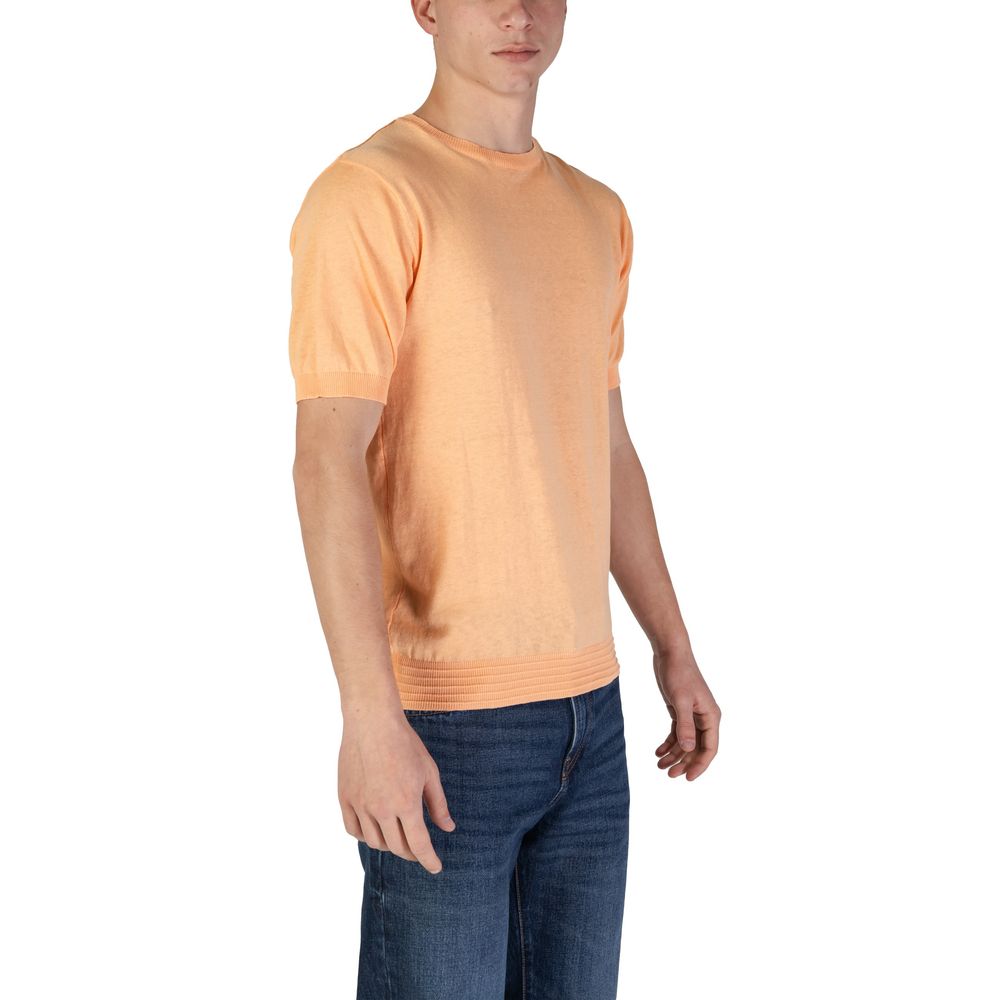 Hamaki-Ho Orange Cotton Sweatshirt