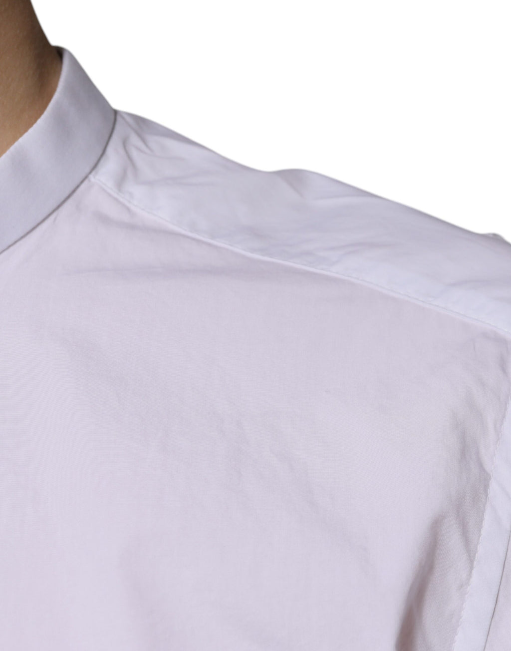 Dolce & Gabbana Weißes Baumwollhemd MARTINI Slim Fit