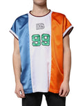 Dolce & Gabbana Multicolor Sleeveless Jersey Tank T-Shirt