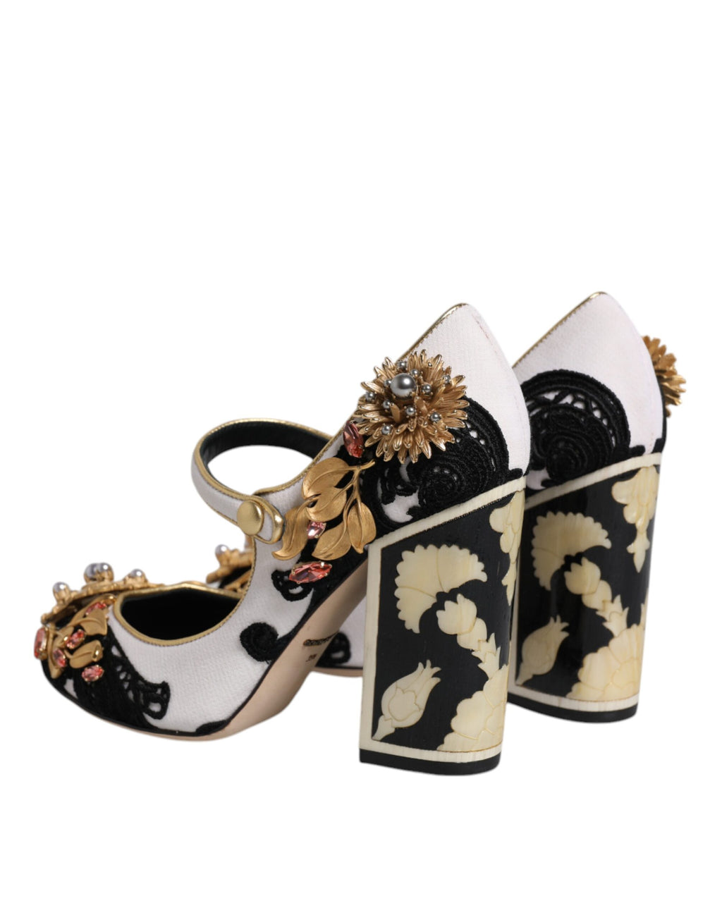 Dolce & Gabbana Multicolor verschönerte Absätze Pumps Schuhe