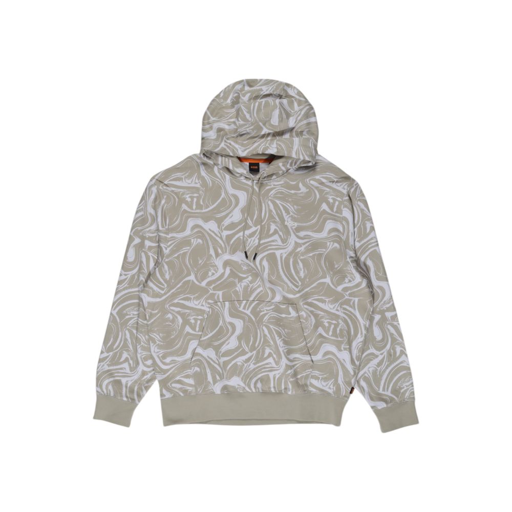 Hugo Boss Beige Baumwoll-Kapuzenpullover
