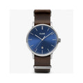 Cluse Braune Leder-Dress-Uhr