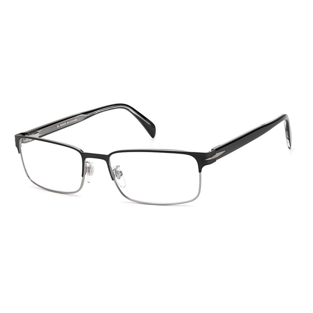 David Beckham Schwarze Metallbrille (Gestelle)